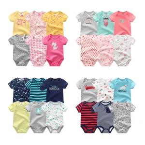 6-Piece Baby Boy/Girl Onesies 0-12Months