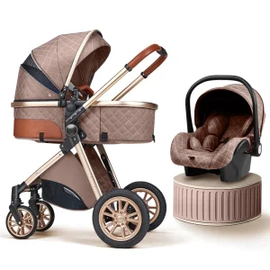 Baby Luxury Stroller Combo Foldable