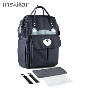 Diaper Backpack-Insulated-Large Capacity-Waterproof